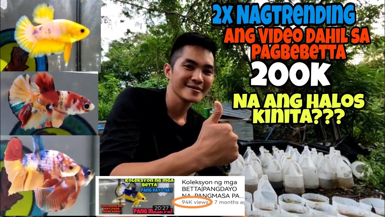 2X NAGTRENDING ANG VIDEO NG DAHIL SA PAGBEBETTA..HALOS 200K NA ANG KINITA !!😱😱😱