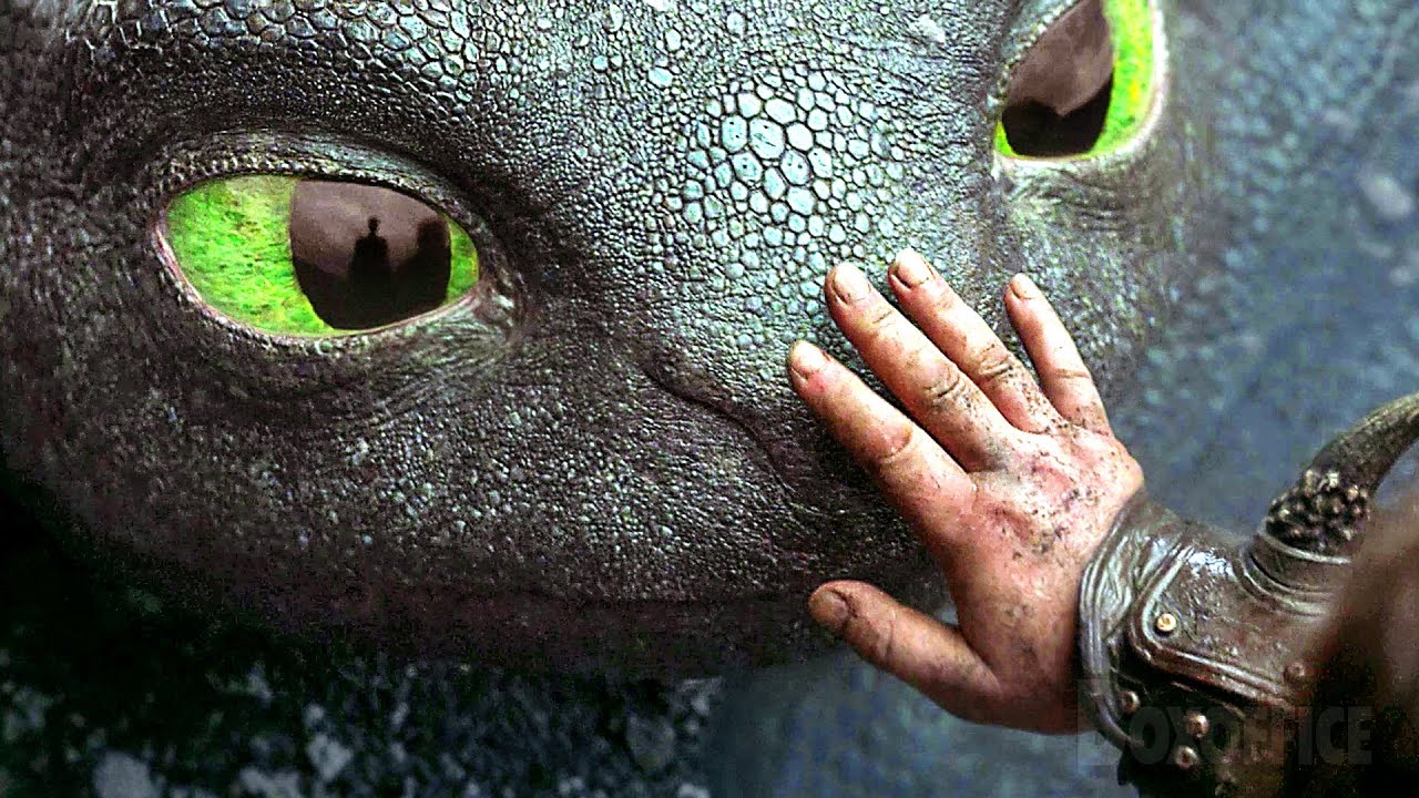 Chimuelo es simplemente el dragón MÁS tierno | Cómo entrenar a tu dragón (2025) Mejores Escenas 🌀 4K