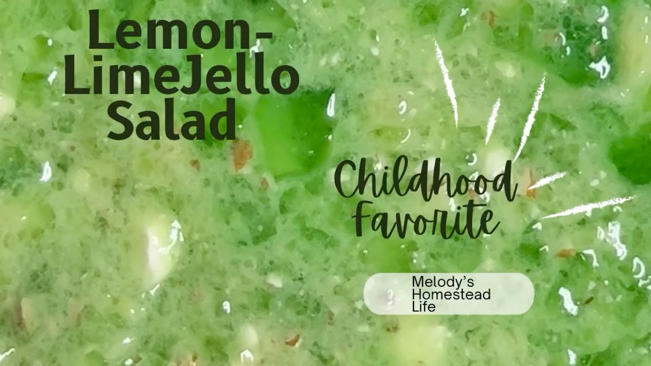 Lemon Lime Jello Salad