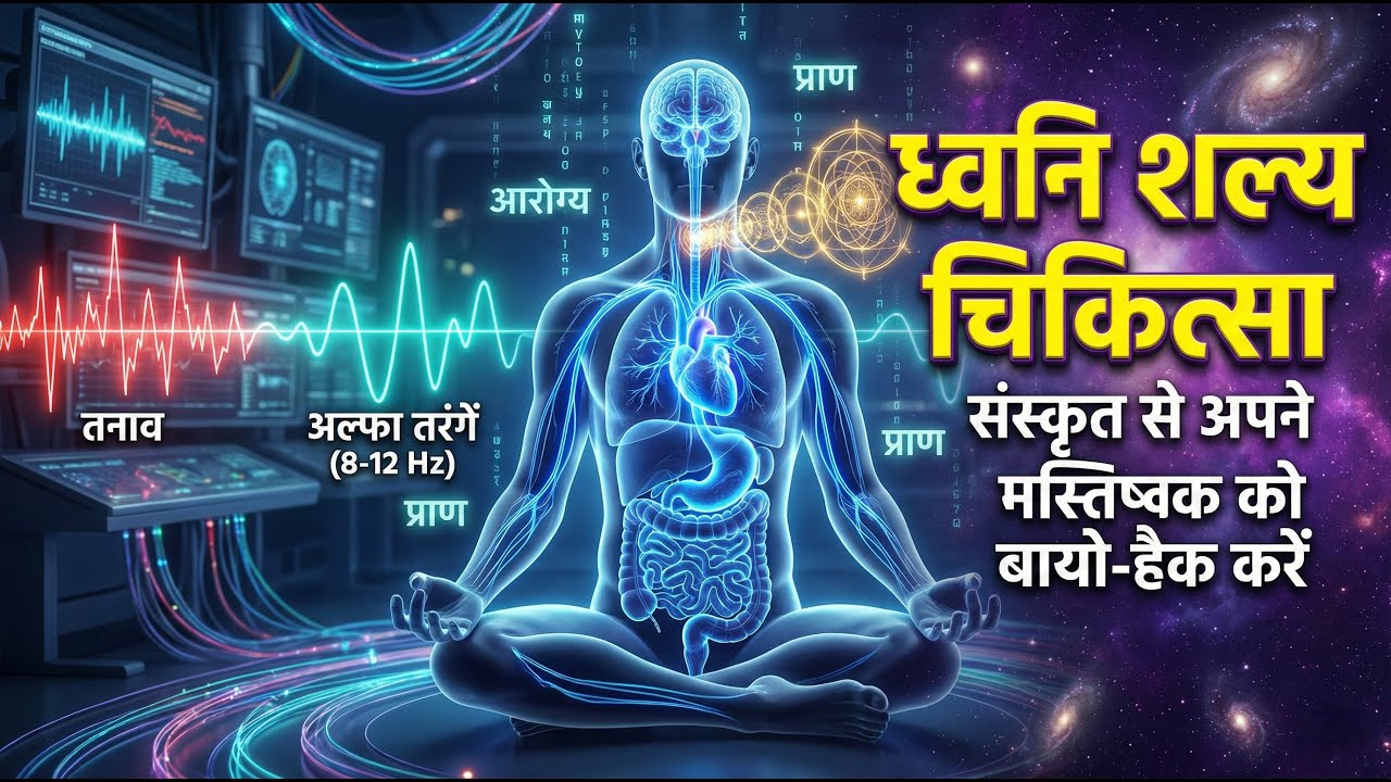 🎶 Sonic Surgery: संस्कृत जप से Nervous System Bio‑Hack 🧠✨ #SanskritScience #stressrelief