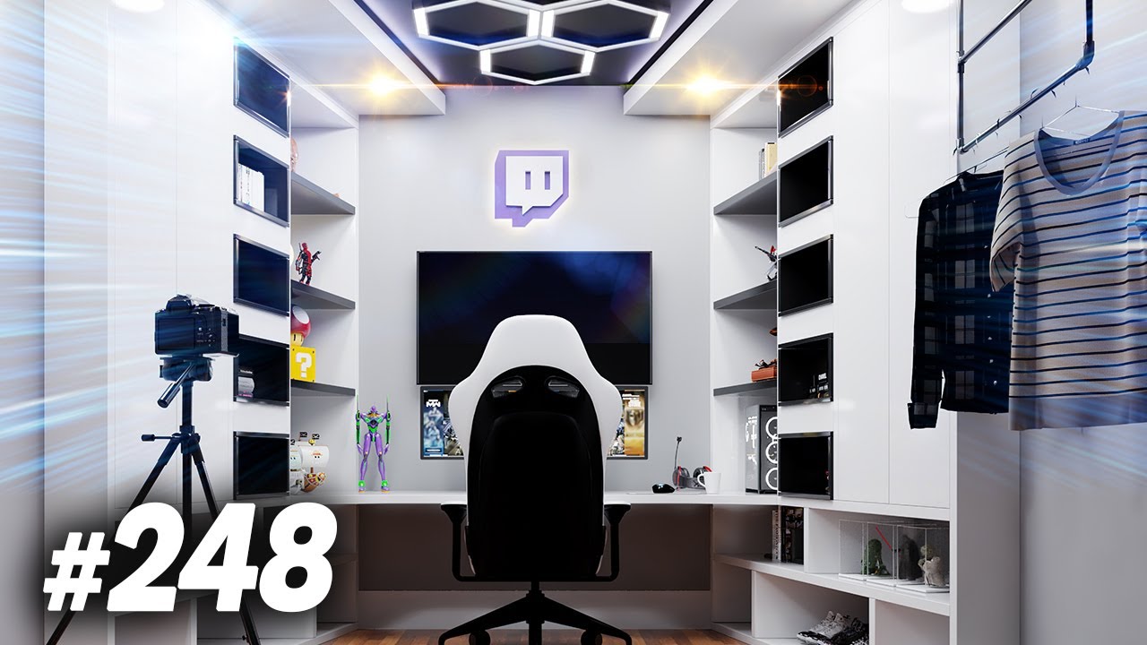 Room Tour Project 248  - Best Gaming Setups!