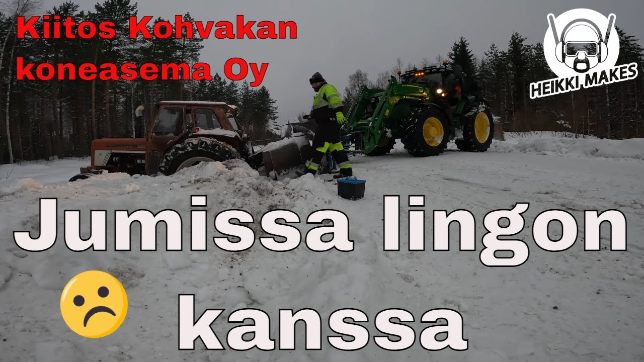 Jumissa lingon kanssa