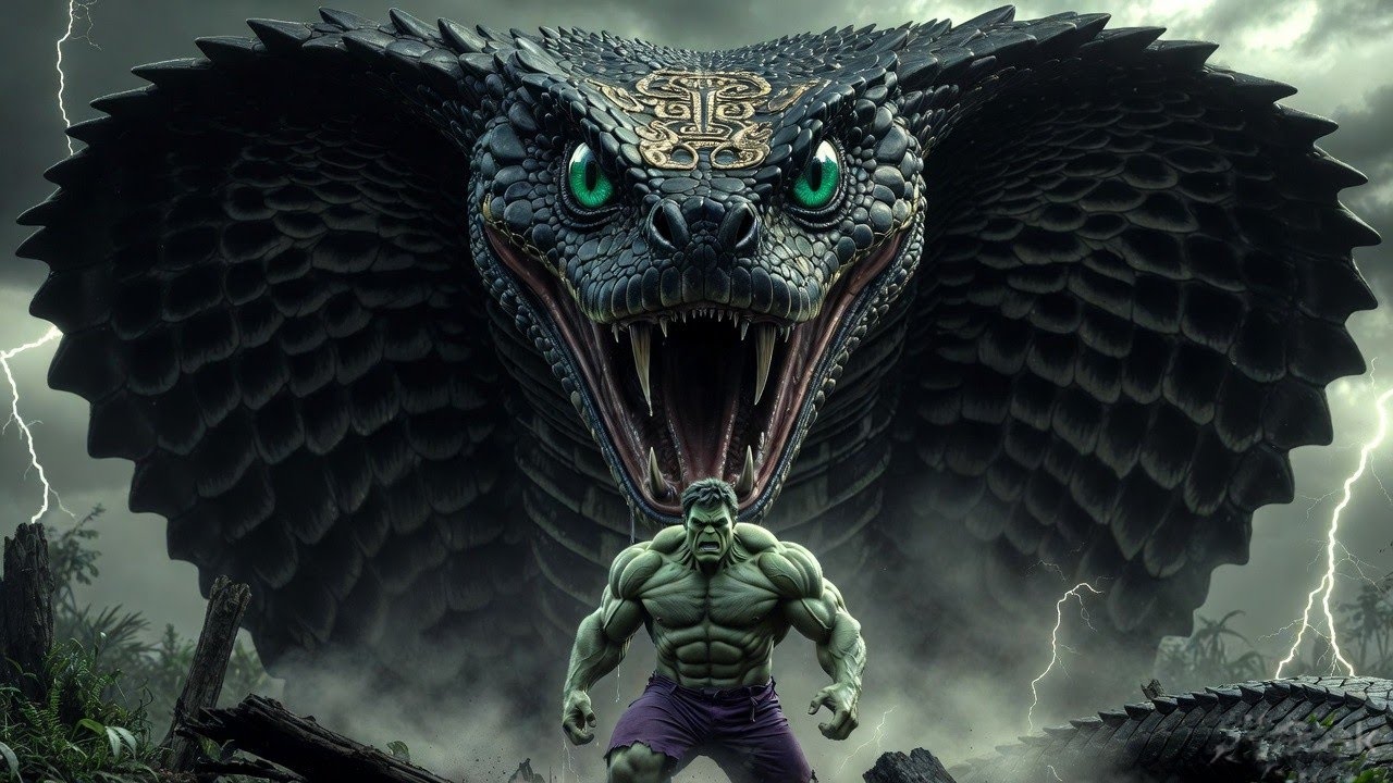 🐍 HULK VS GIANT COBRA 🐍 | 80FT Monster Snake Attack in Jungle | Hulk Epic Battle Movie (2026)