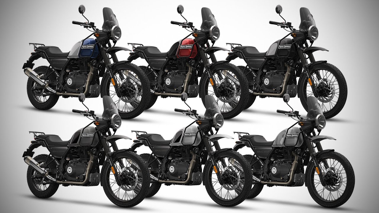 2020 Royal Enfield Himalayan Euro 5 - All Colour Options - Images | AUTOBICS
