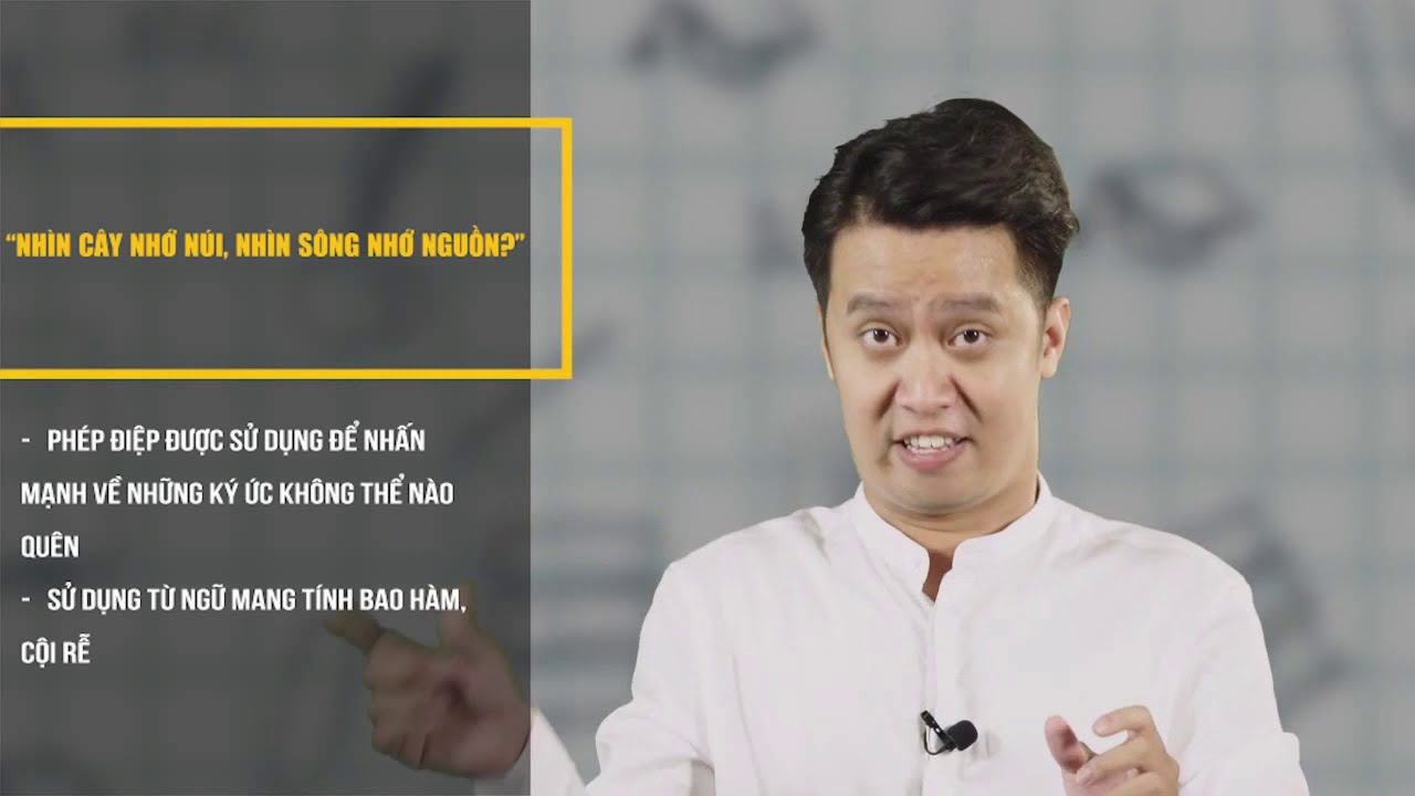 Phân tích 8 câu thơ đầu bài thơ Việt Bắc - thầy Nhật
