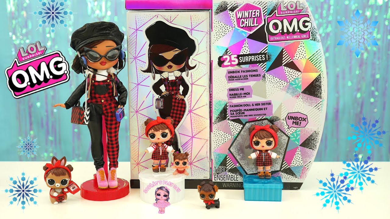 LOL Surprise OMG Winter Chill Camp Cutie + Babe In the Woods Unboxing