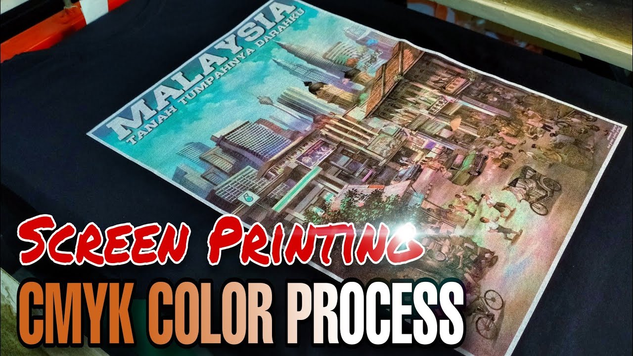 [TUTORIAL] HOW TO SEPARATE CMYK 4 COLOR PROCESS IN SCREEN PRINTING - (WHITE UNDERBASED) PART 2