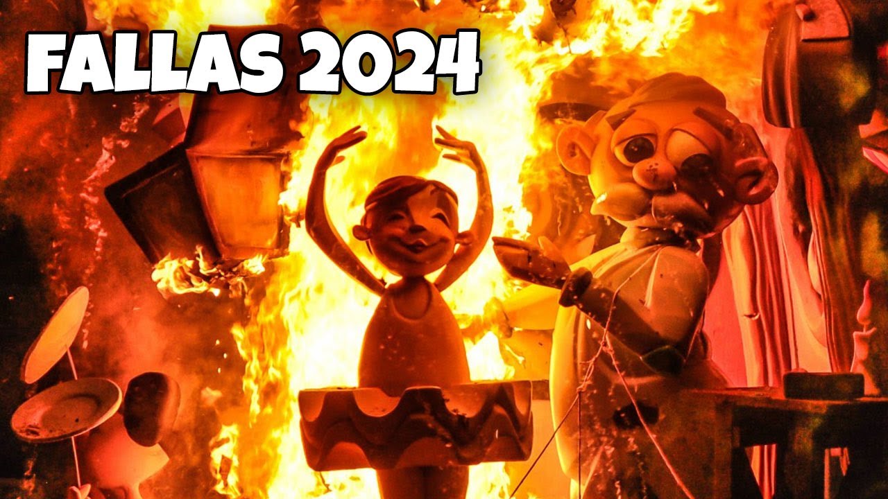 CREMA DE LAS FALLAS 2024 - FALLAS VALENCIA 2024 EN VIVO Y EN DIRECTO