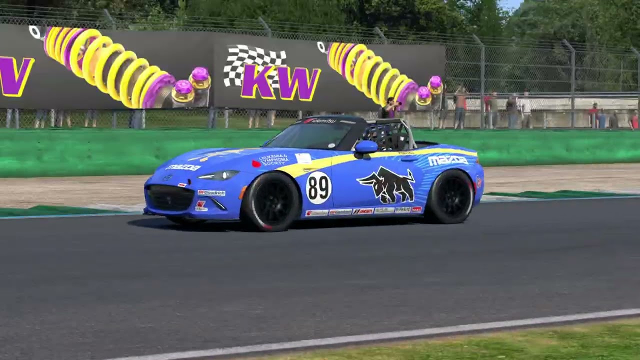 RaceRoom|P10 Online Daily Ranked Racing|Mazda MX-5 Cup|Monza