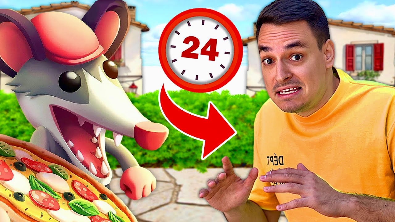 СТАВАМ МИШКА КРАДЕЦ ЗА 1 ДЕН В PIZZA POSSUM!