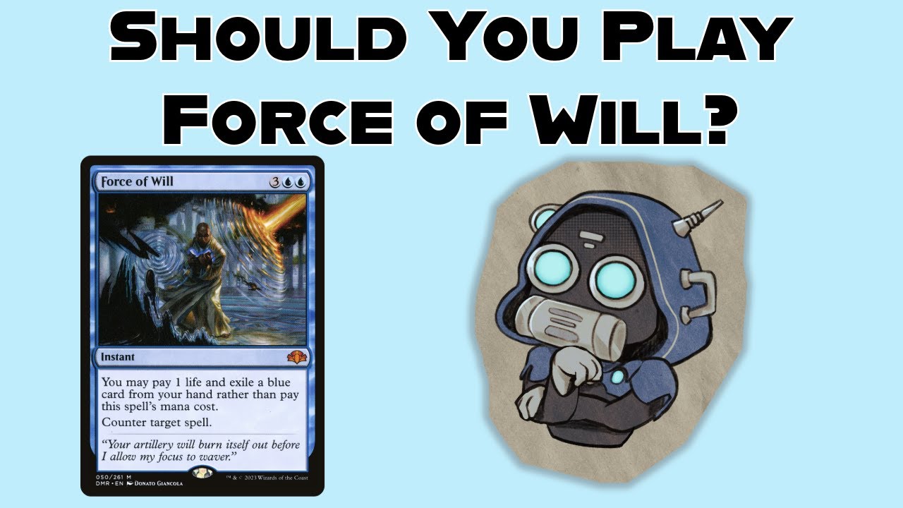 Should You Play Force of Will? #mtg