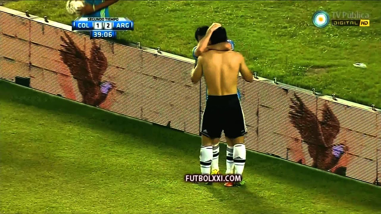 Colombia 1 - Argentina 2 (Eliminatorias 2014) [HD Full 1080p]