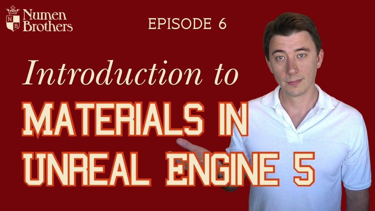Полная версия игры за год - 6 - Введение в материалы в Unreal Engine 5