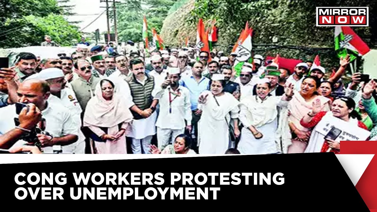 Mega Congress Protest In Chandigarh Against Price Rise Hike | Breaking News