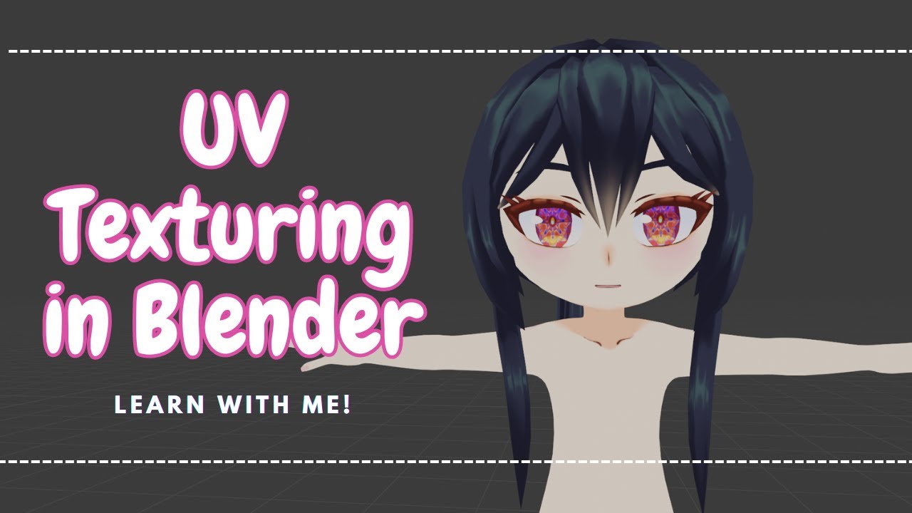 Learn with me // UV Texturing in Blender!