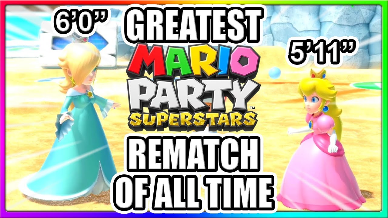 THIS REMATCH WAS INSANE | Mario Party Superstars Online Multiplayer Gameplay!
