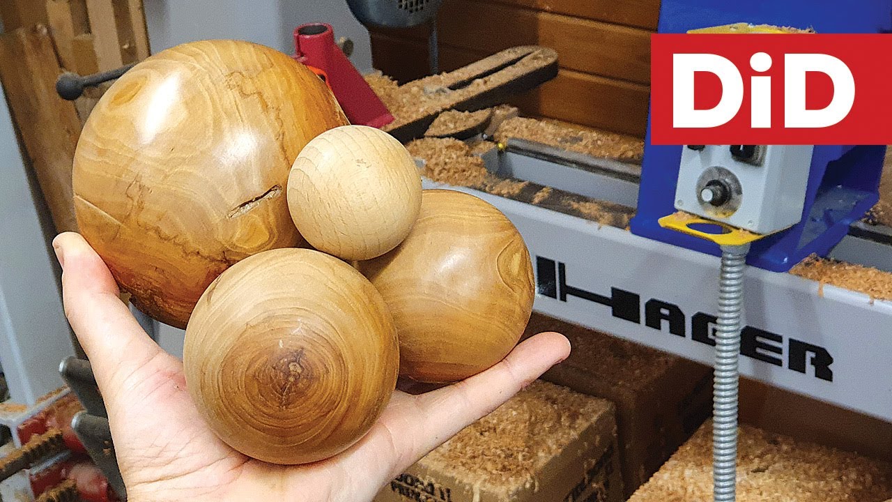 993. Perfekcyjne kule z drewna - jak je wykonać w kilka minut? Hager HKD120A