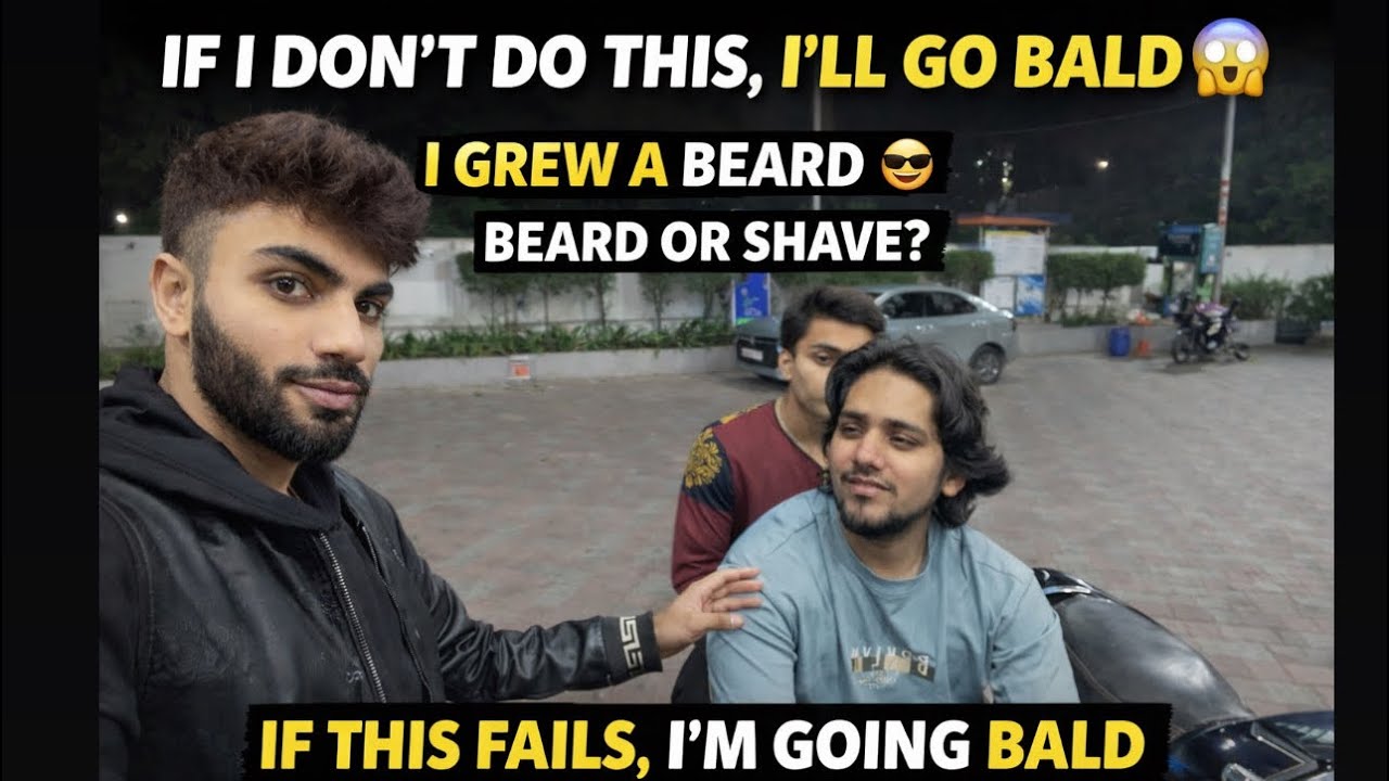 “Fun Vlog 😂 | Beard Challenge Gone Wrong? I Might Go Bald!”