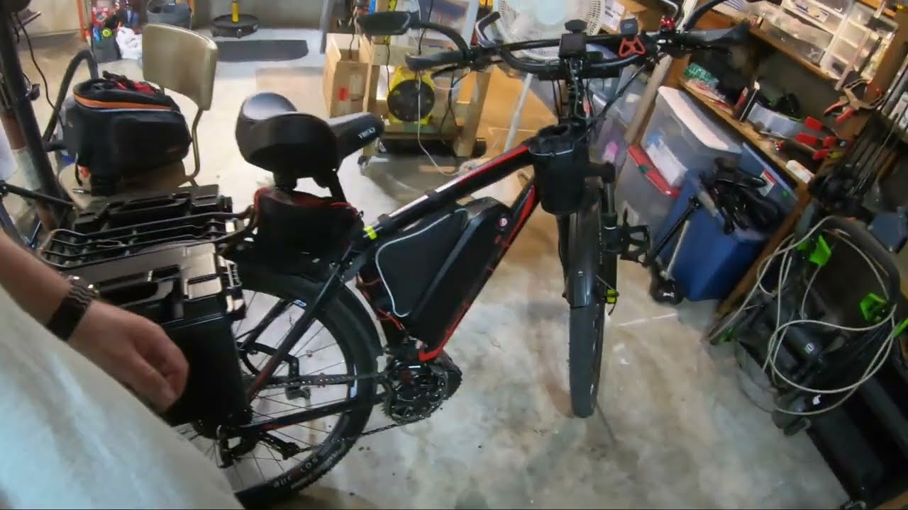 A Tour of My E-Bike & New Battery Ammo Box Panniers for Extended Range Riding