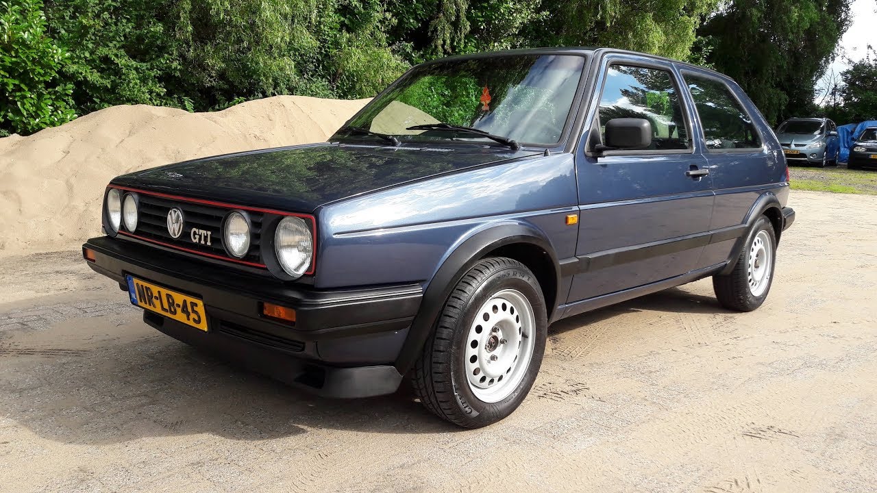 Restoration VW Golf II GTI 1988 1.8 PF 107 hp Project 