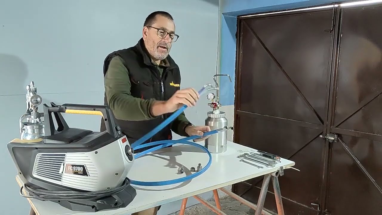 Calderin montaje en Wagner FineCoat 9700
