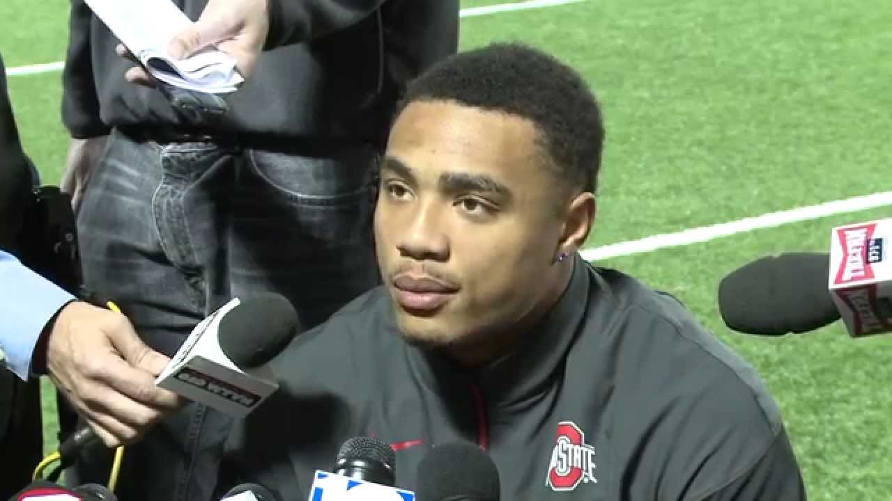 Ohio State Fr. WR Jalin Marshall 10/20/2014