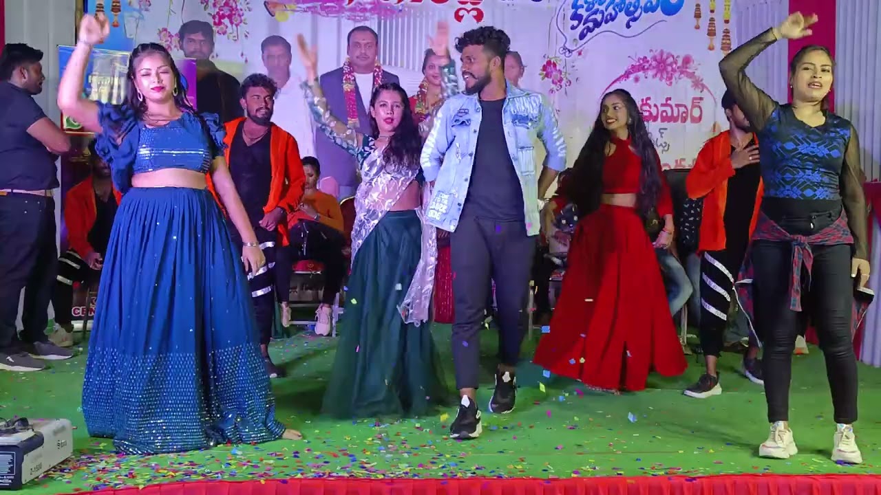 ఒంగోలు లో మాధవ్ ఈవెంట్స్ నెల్లూర్ అదిరింది #trending 9000068906#dance #viralshorts #village #bts