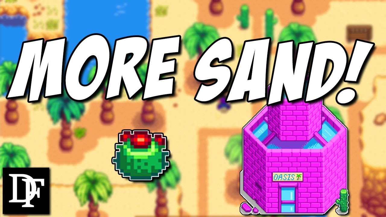 Desert Expansion Mod! More Sand! Stardew Valley HD Gameplay