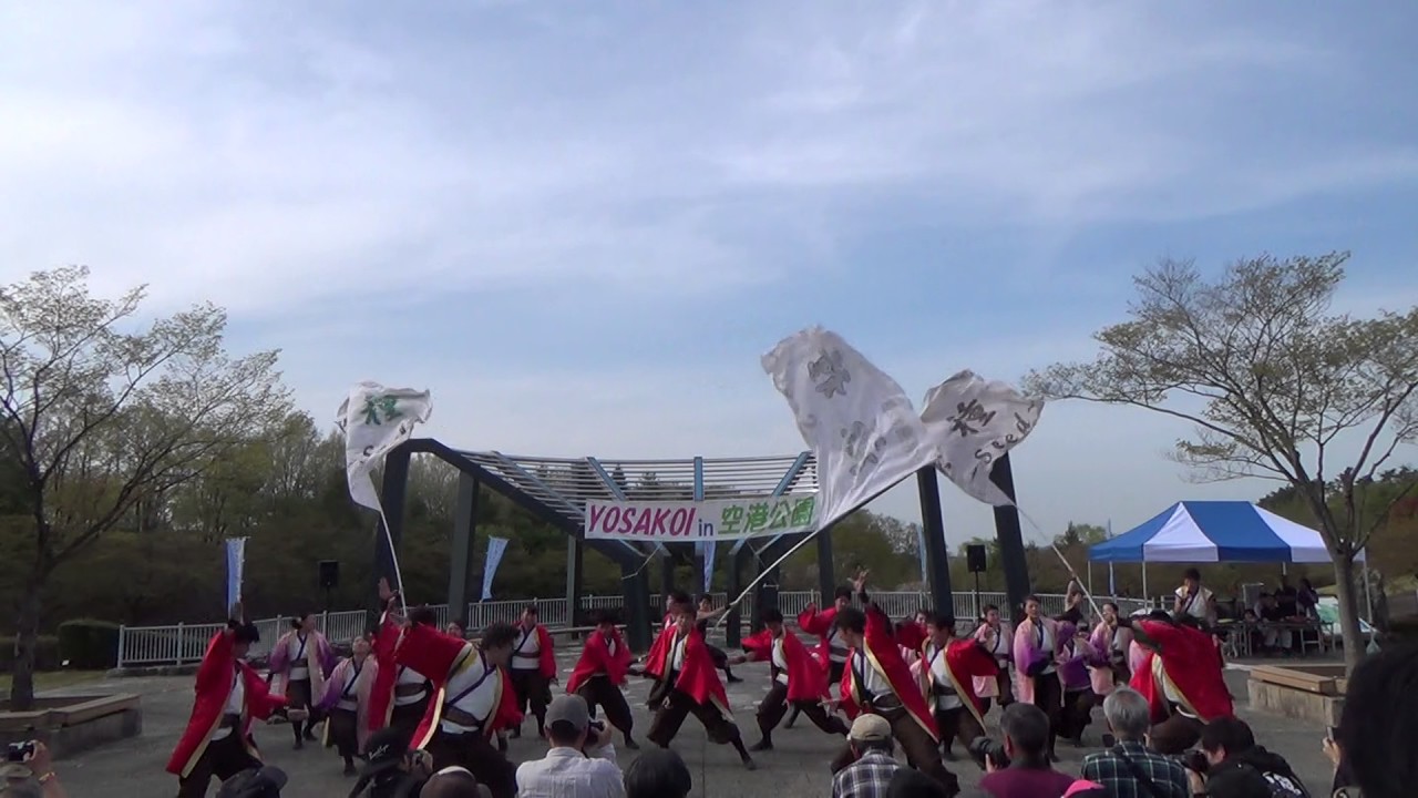 【公式】2017.5.3 YOSAKOI in空港公園② 源種2016年度演舞『花道』