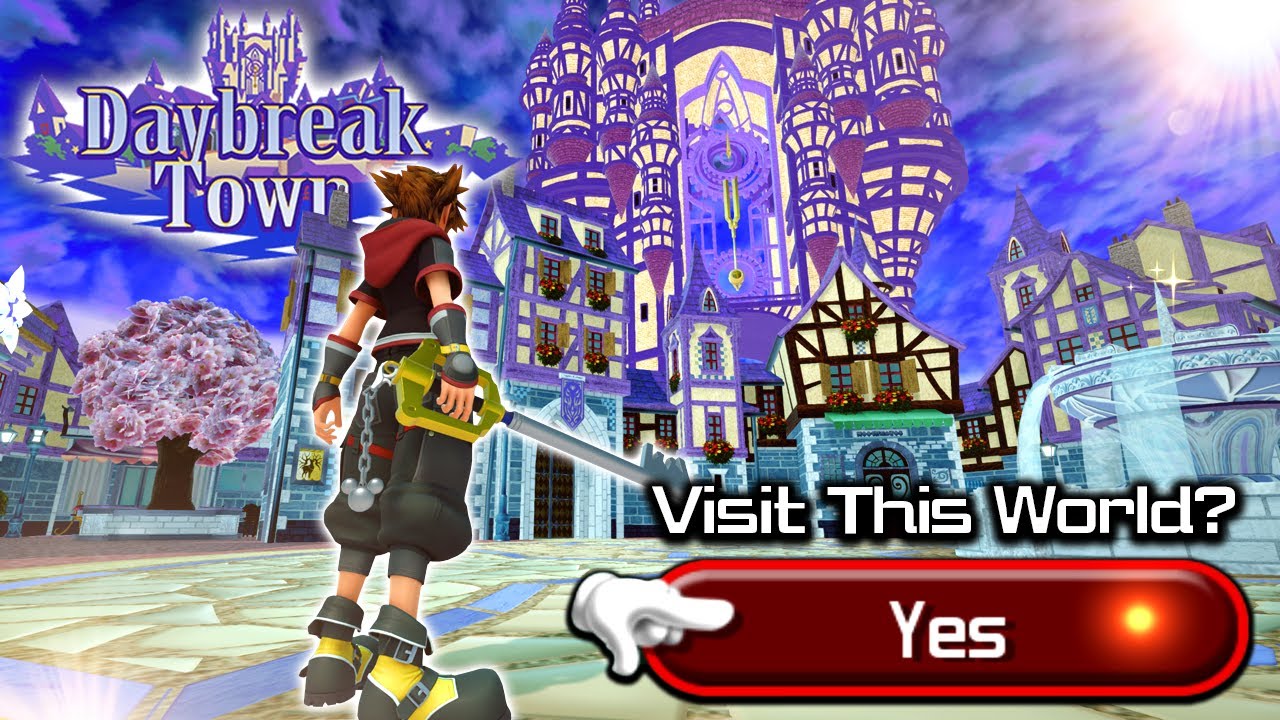 Daybreak Town is Now a World in Kingdom Hearts 3!