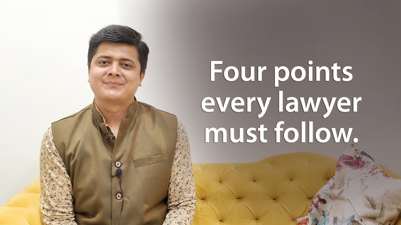 Four Points every Lawyer must Follow | MahaVastu | Acharya Prakhar Dixit