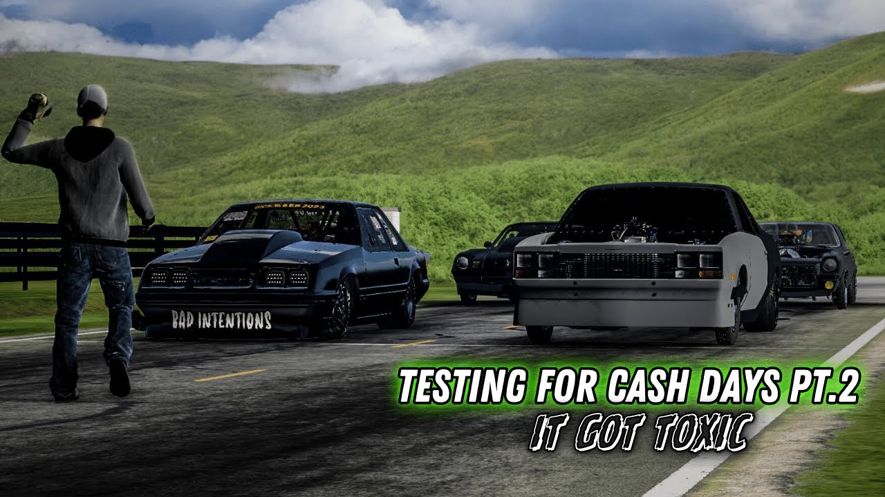 Beamng drive | WE ALL WENT TESTING FOR CASH DAYS |CRASHBOSSTV