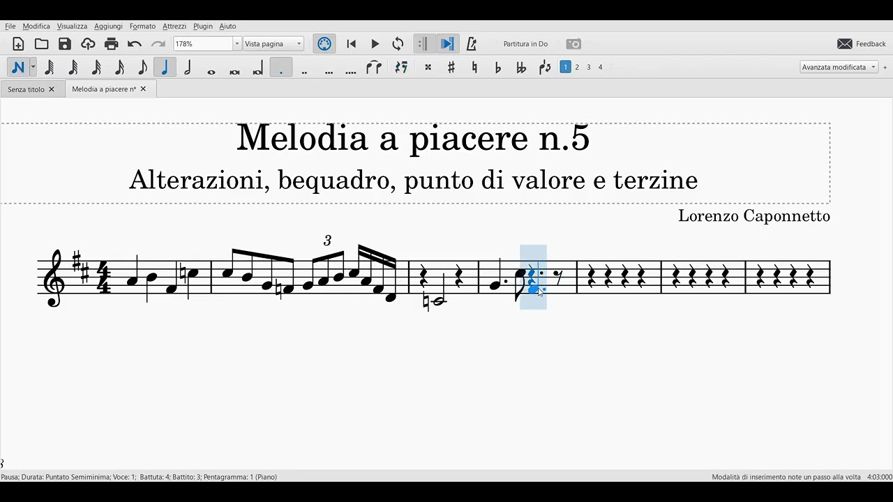 Melodia a piacere n.5