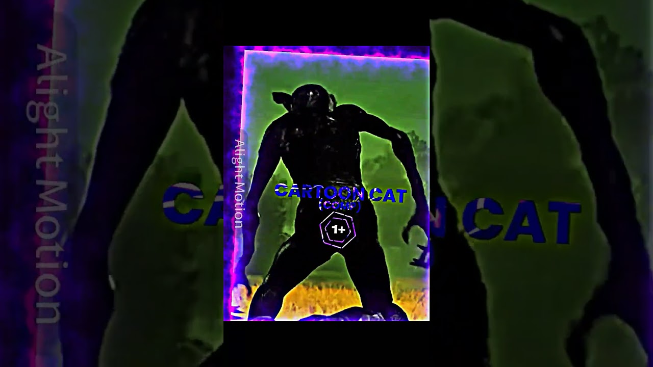 Godzilla vs Cartoon cat #edit #debate #alightmotion #godzilla #trevorhenderson