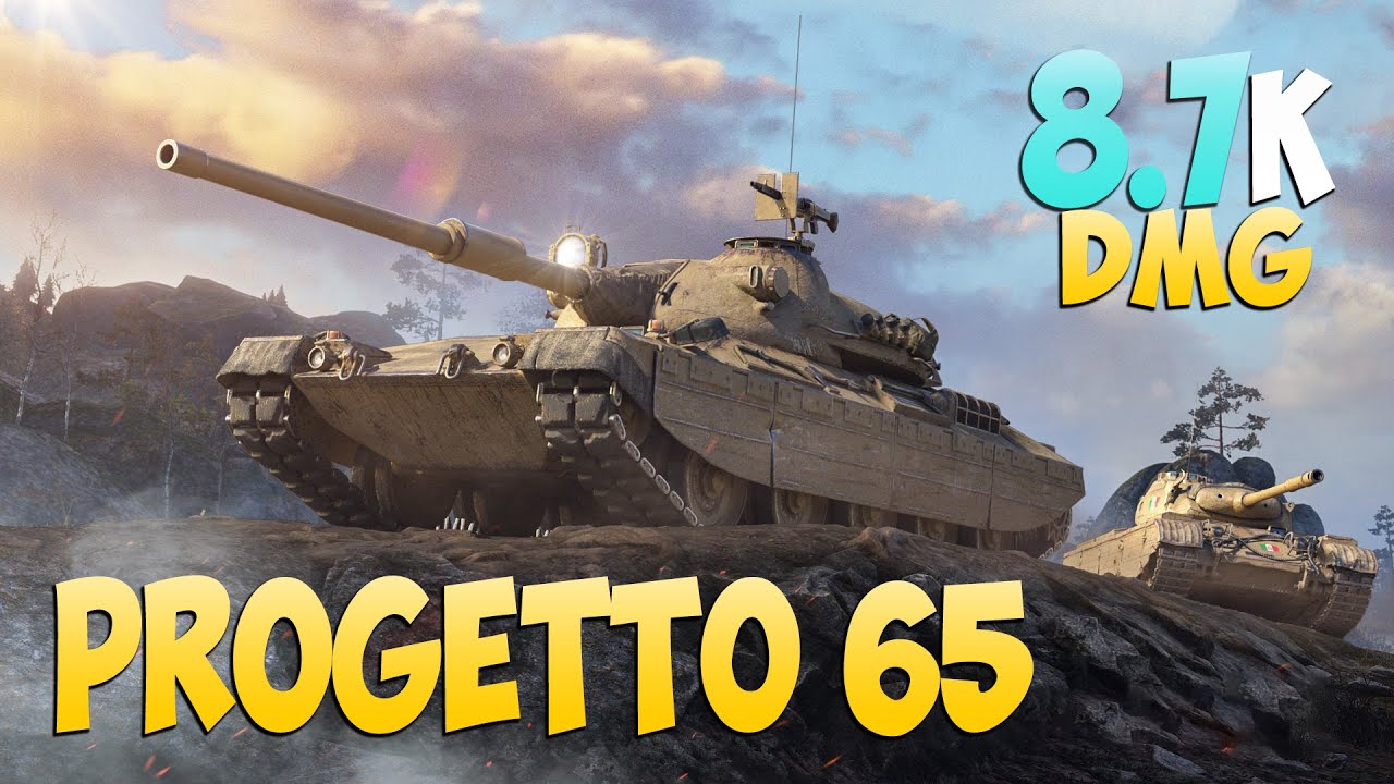 Progetto 65 - 7 Kills 8.7K DMG - Хороший вклад! - Мир Танков