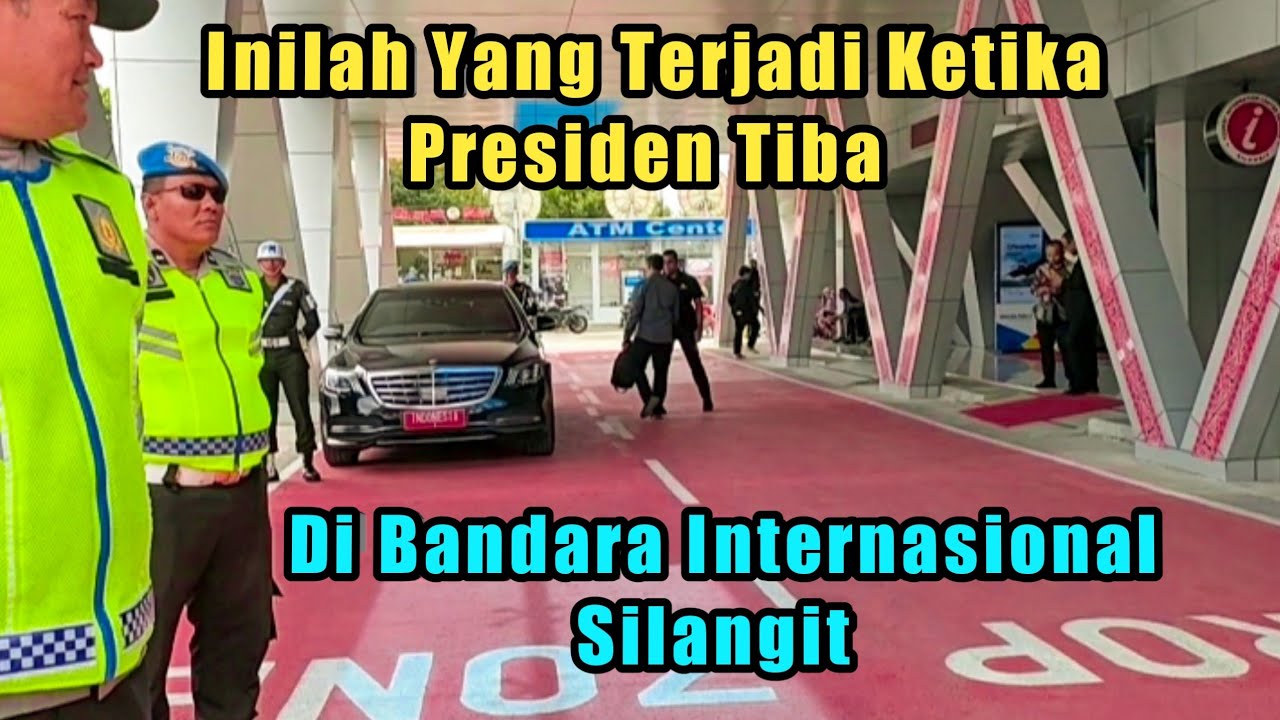 🔴Beginilah Cara Menyambut Presiden Di Bandara Internasional Silangit ‼️