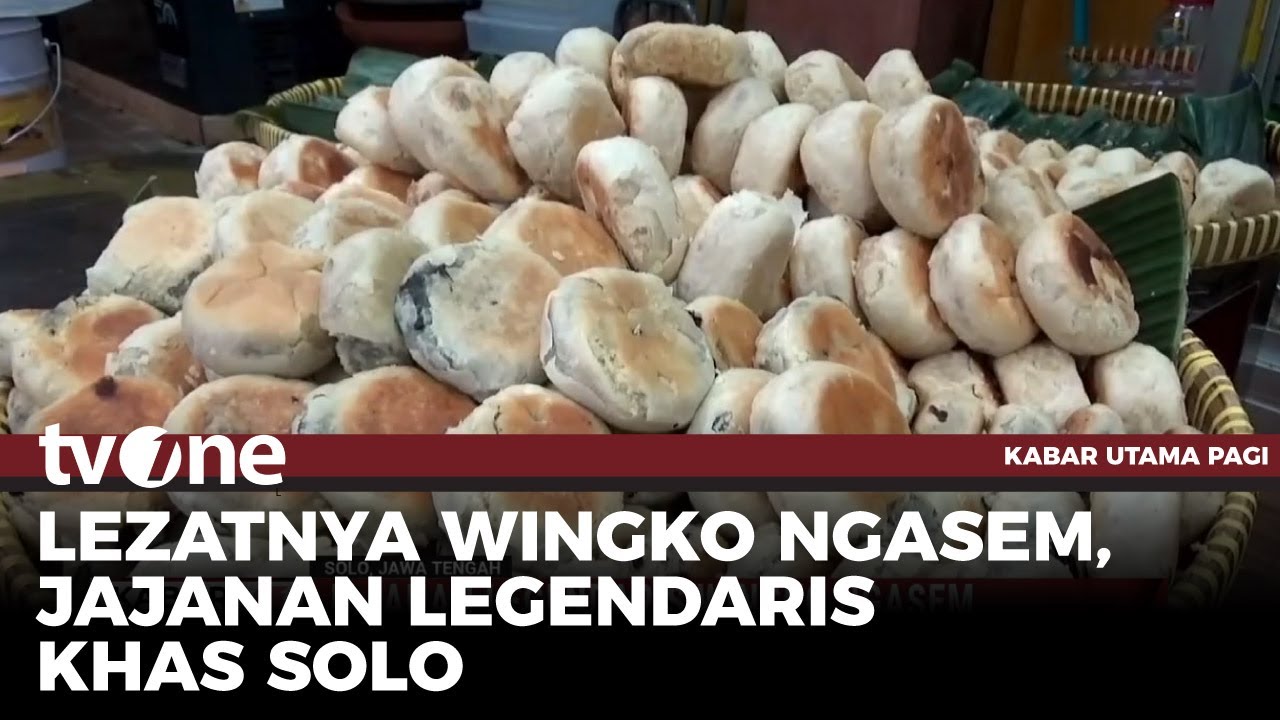 Mencicipi Wingko Ngasem Khas Solo | Kabar Utama Pagi tvOne