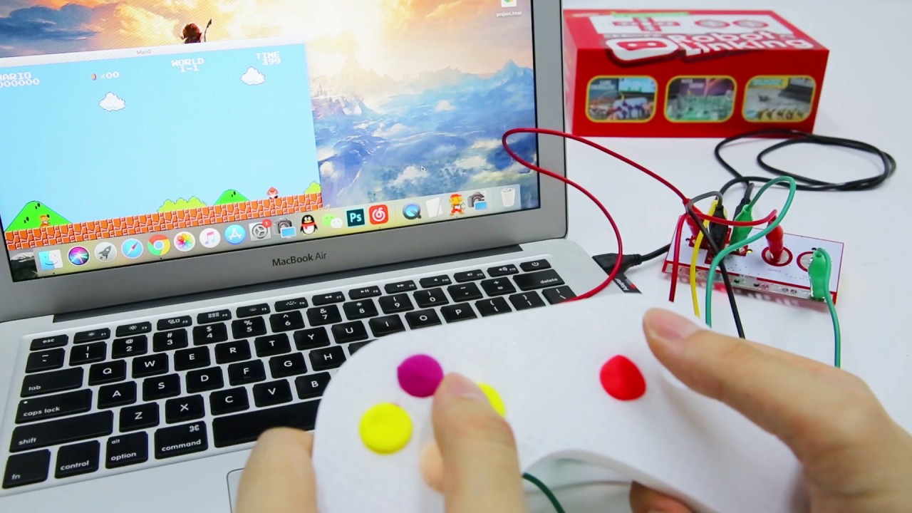 Makey Makey: Fun Computer Control, Super Mario Bros, Pac Man