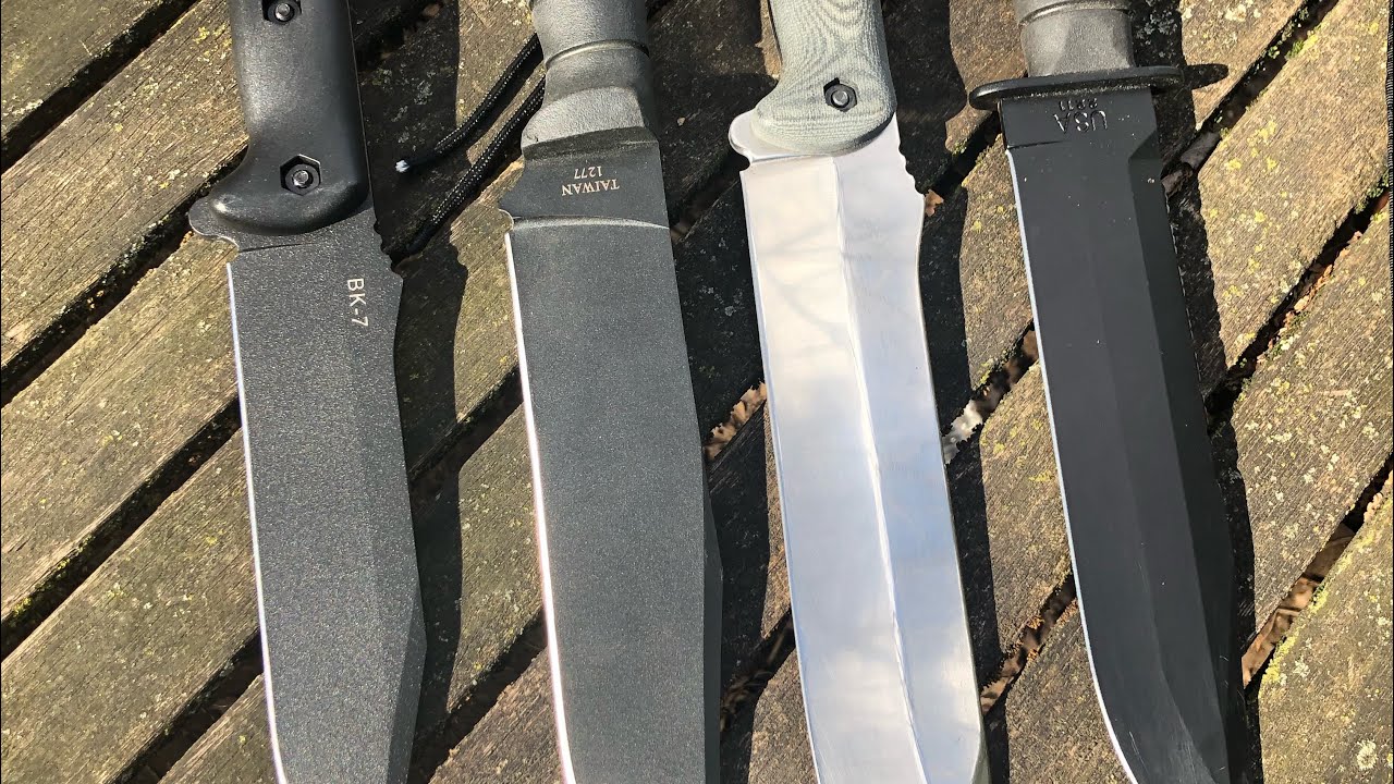 KaBar Big Brother Bowie Knife and Similar Big KaBar Knives
