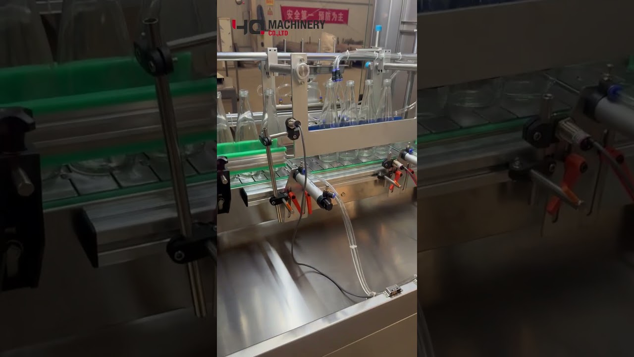 inline pet glass bottles air cleaning machines  