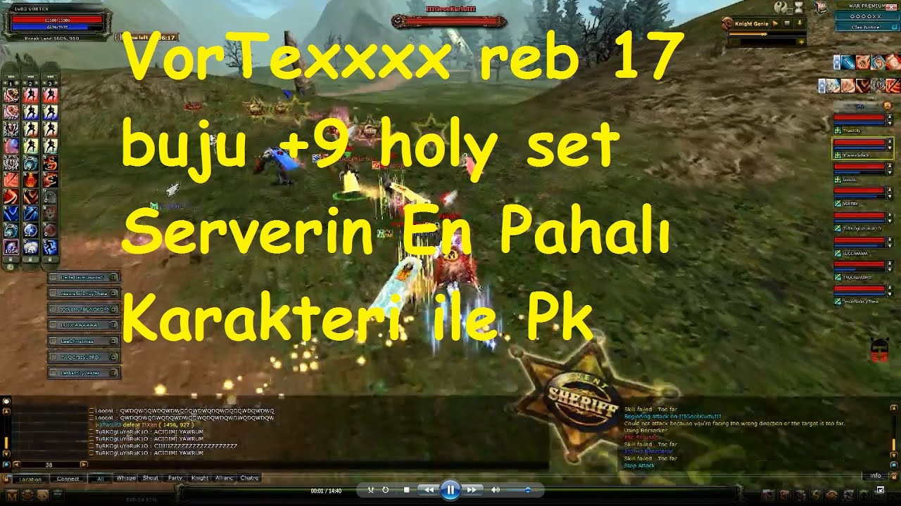 I. VorTexxxxx Reb 17 Buju 9 Holy Set Yok B&ouml;yle Birşey Knight Online