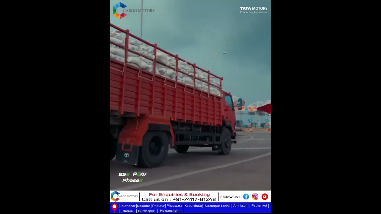 Discover the Advantages of Tata LPT 1916 #DeshKeTrucks #BachatBhiBharosaBhi  #cargomotorspunjab
