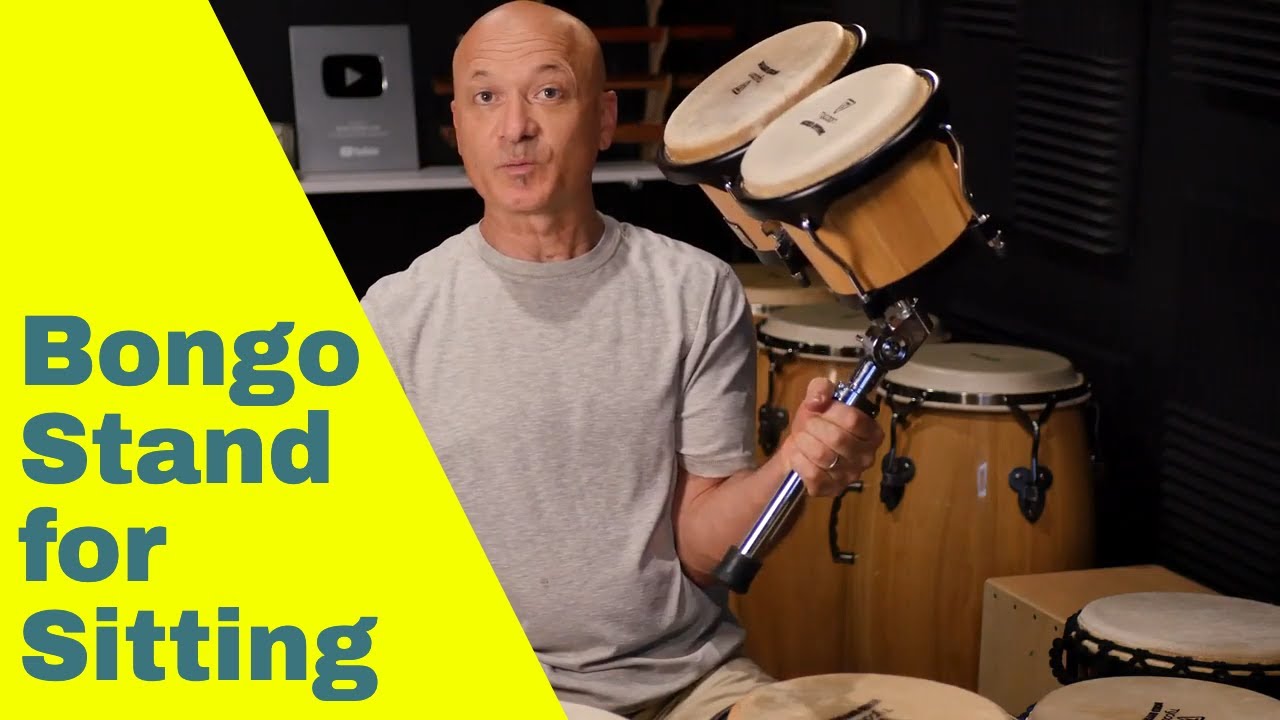 Seated Bongo Stand Review - Play Easier!