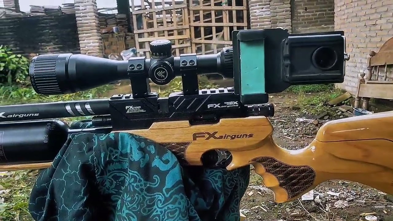 Review dan test akurasi || bocap fx airguns/crown 500cc spesial promo 