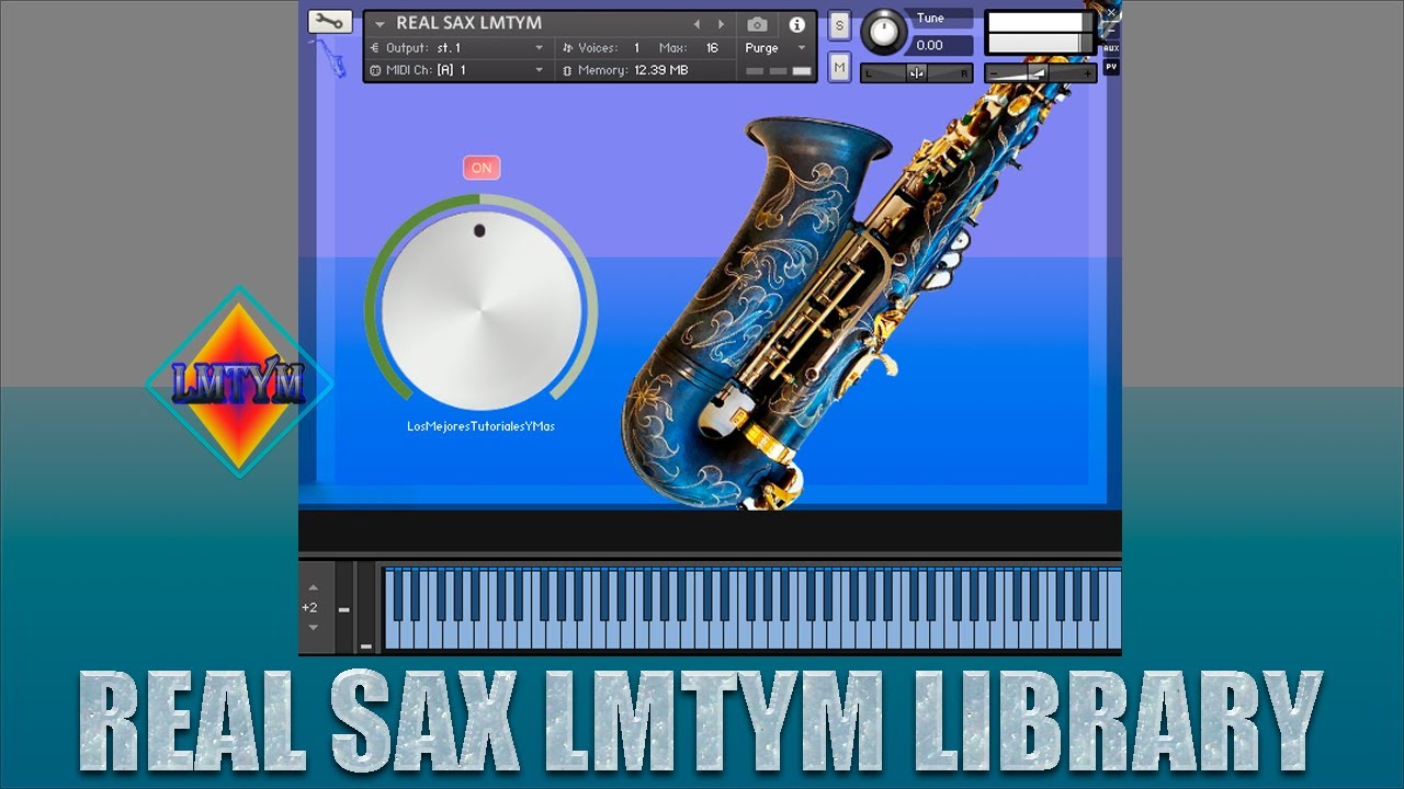REAL SAX LIBRARY LMTYM 🎷🎷🎷SAMPLES KONTAKT 6 Los mejores SAXOFONES 😱😱¡¡Librería Kontakt!!🎹By LMTYM🔥💯