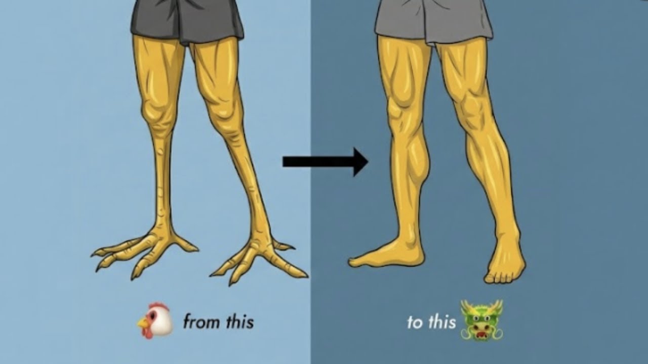 Fix your chicken legs with these 6 excercises