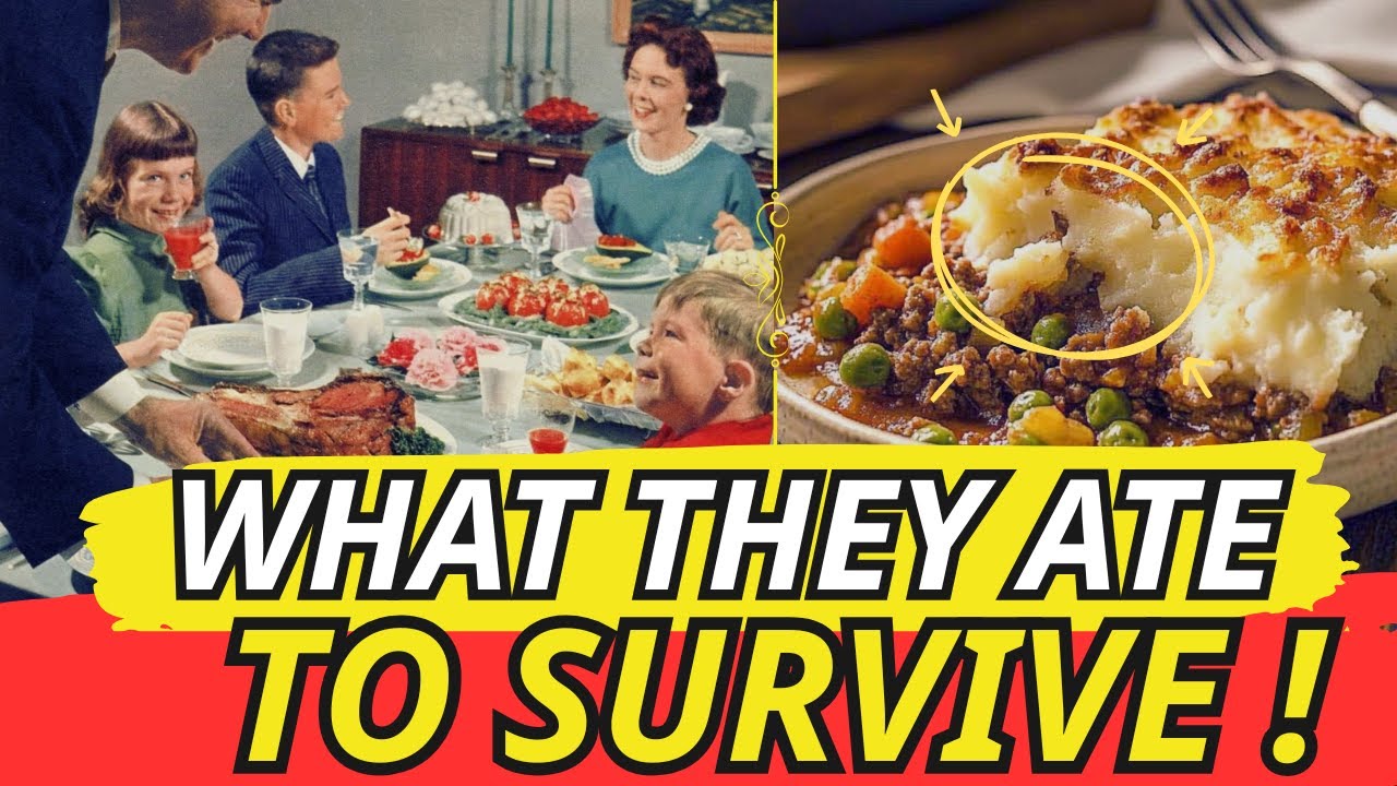 25 Cheap British Dinners That Kept Families Alive in the ’60s