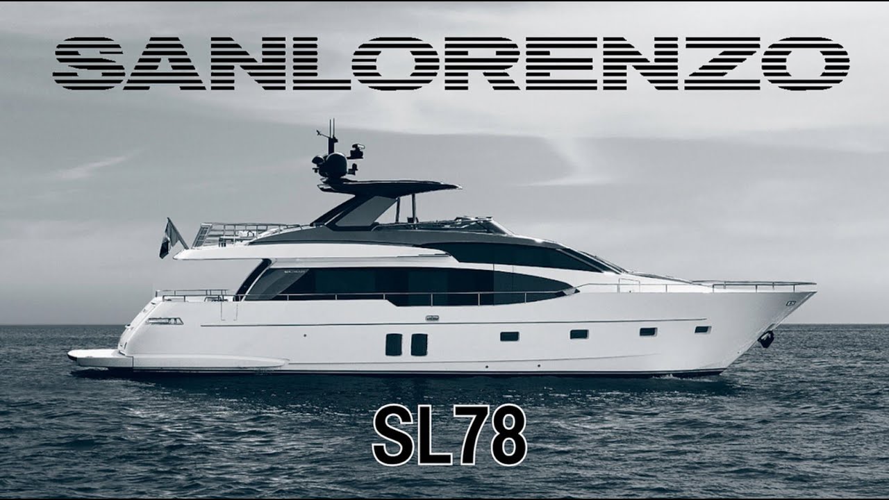 #현대요트      #SanLorenzo 의 전통적인 디자인과 엘레강스한 공간으로 조화를 이룬 #슈퍼요트  #SL78