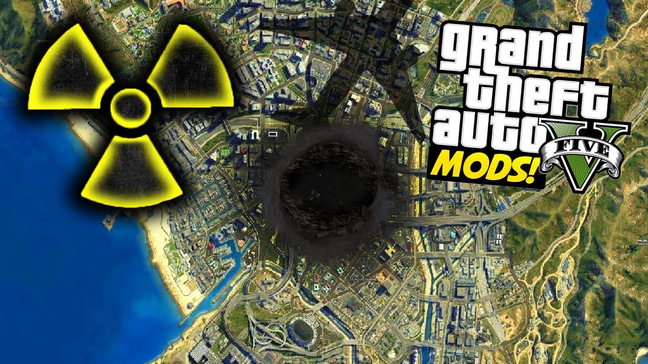 BOMBARDAMENTO SUPER NUCLEARE SU LOS SANTOS - GTA 5 MOD ITA