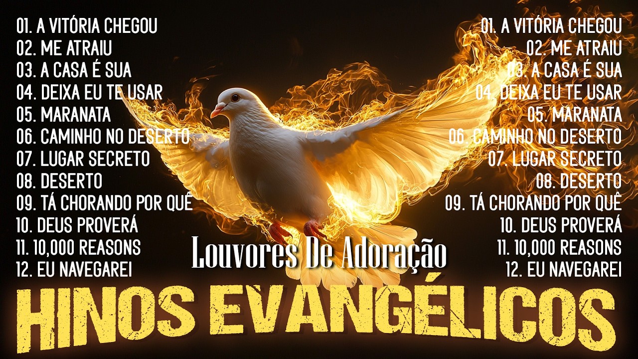 Louvores De Adoração, Hinos Evangélicos Atualizada Mais Tocadas, Melhores Músicas Gospel Com Letra
